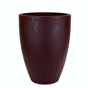 Vaso Cone Frisado Vermelho Colonial – 37cm X 50cm – Nº 01 - Vogue