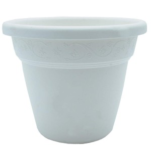 Vaso Vicenza Branco - 10 cm – Desli
