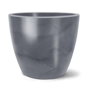 Vaso Classic Redondo Grafite - 33cm X 35cm - Nutriplan