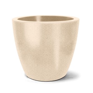 Vaso Classic Redondo Areia - 33cm X 35cm - Nutriplan